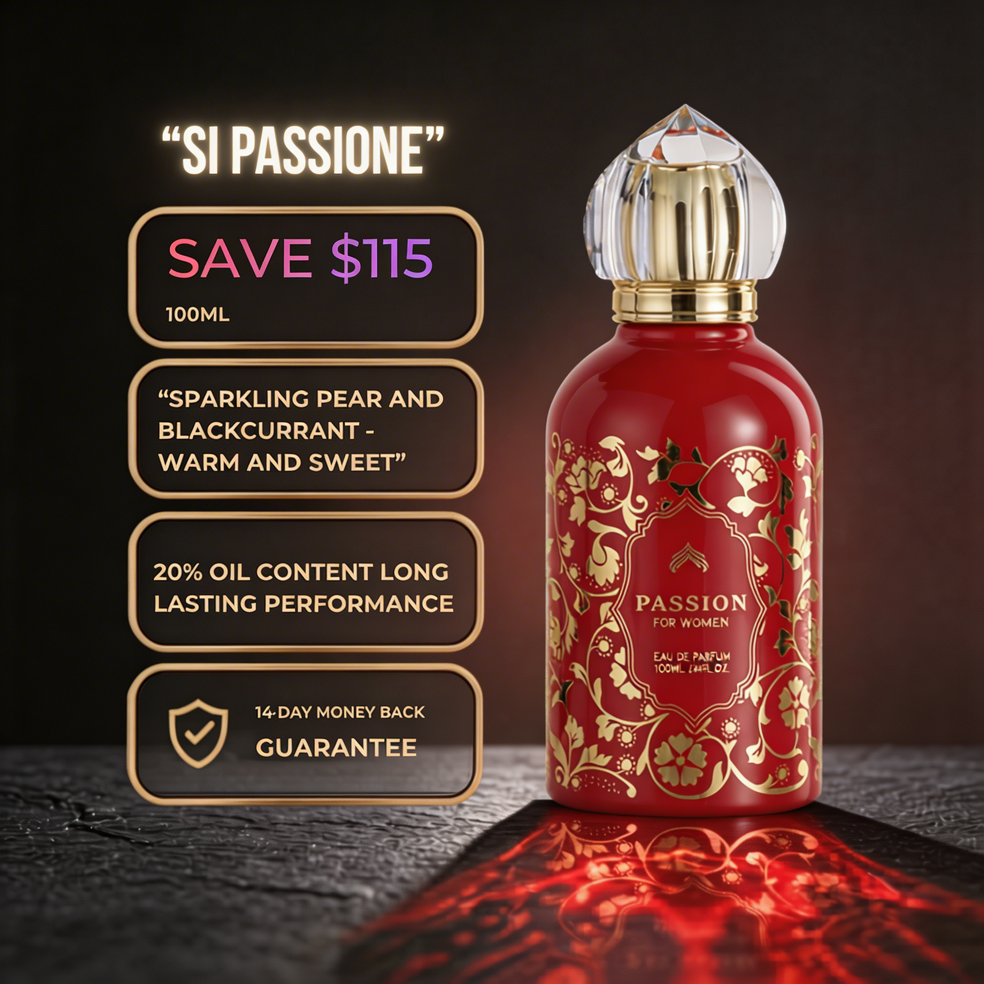 Passion Inspired by Giorgio Armani Si Passione 100ml – Gate Keeper